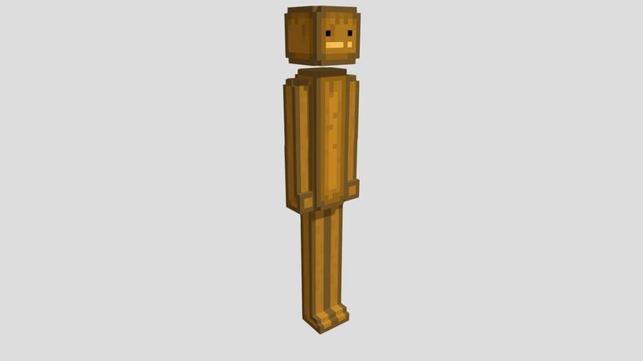 Pumpkin From Melon Playground 3D Model