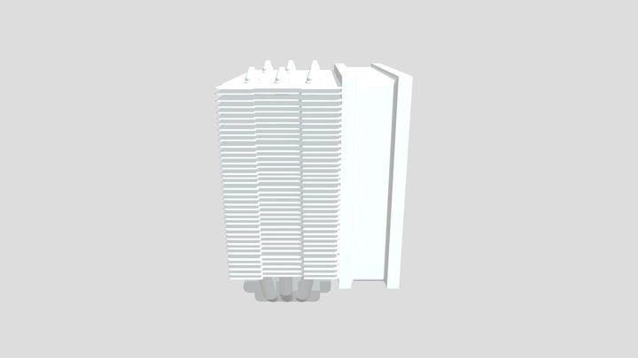 CPU Fan 3D Model