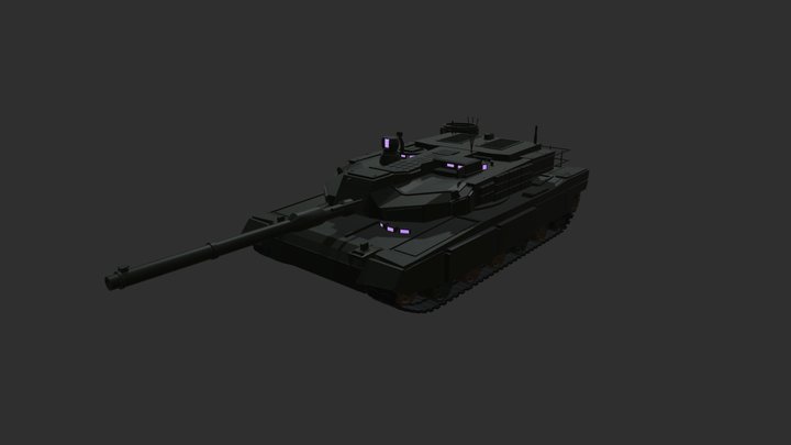 Free K-2 Tank 3D Model