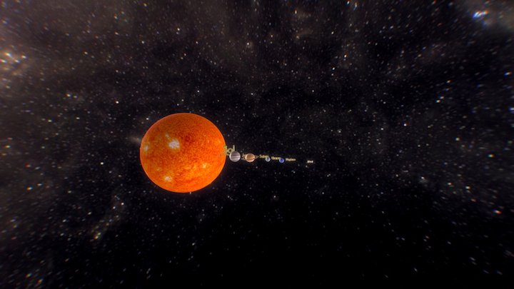 Animated Sol 3D Model