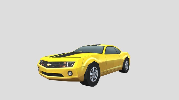 Chevrolet Camaro Transformers Edition 3D Model