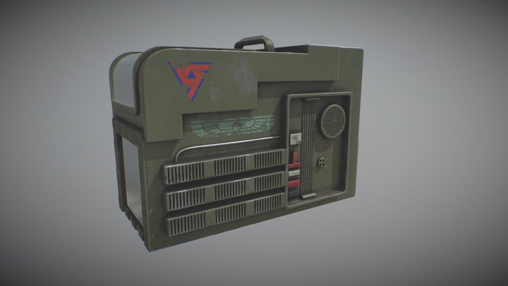 Jonesy's cat Carrier 3D Model