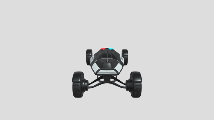 Scifi Futuristic Police Buggy – Modelo 3D gratuito STL