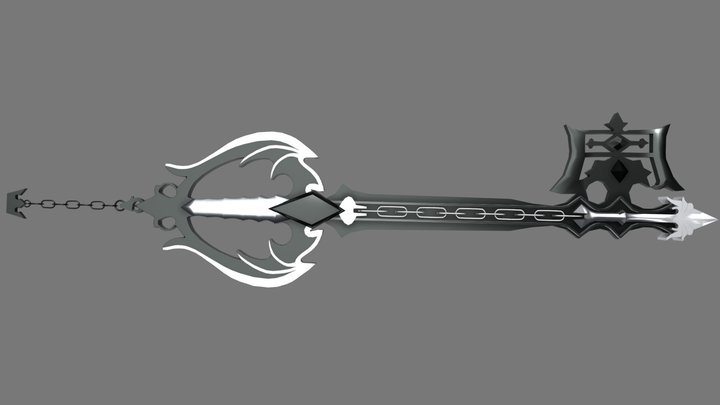 Oblivion Keyblade 3D Model