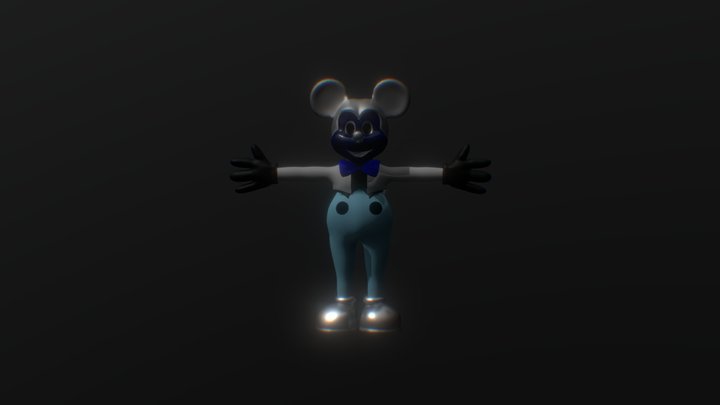 New fnati PN Mickey 3D Model