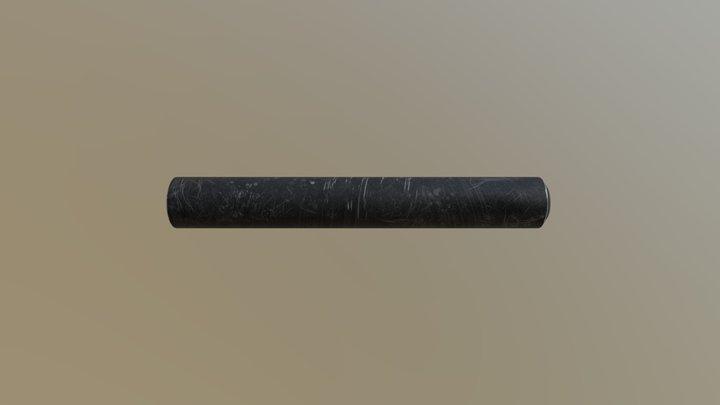 USP-S Suppressor 3D Model