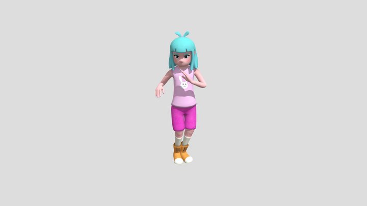 Rumba Dancing 3D Model