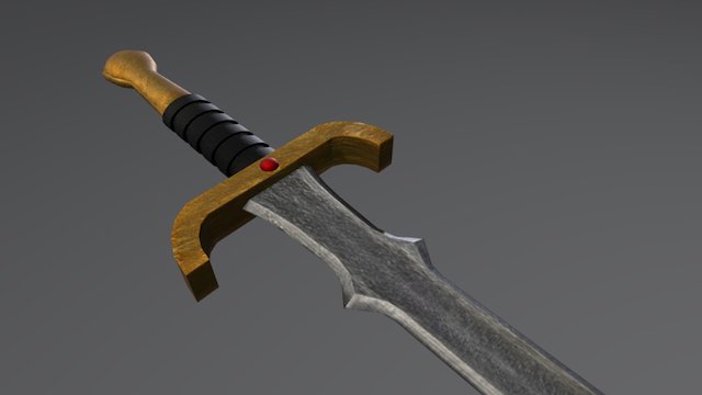 Dyrnwyn AKA The Magic Sword 3D Model