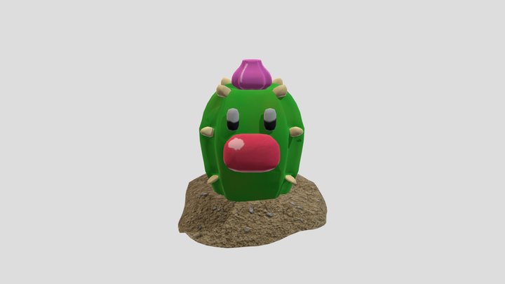 DiglettCactus 3D Model