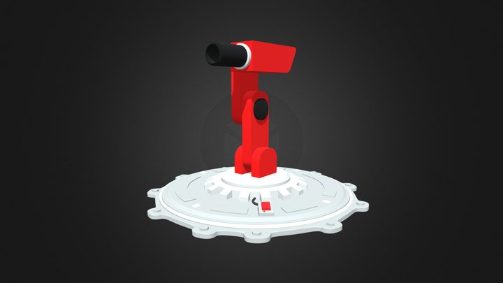 Canon_laser_09 3D Model