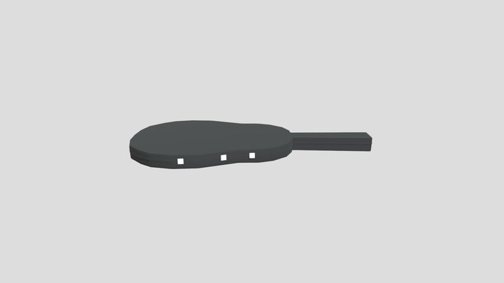 Guitar Case 3D Model