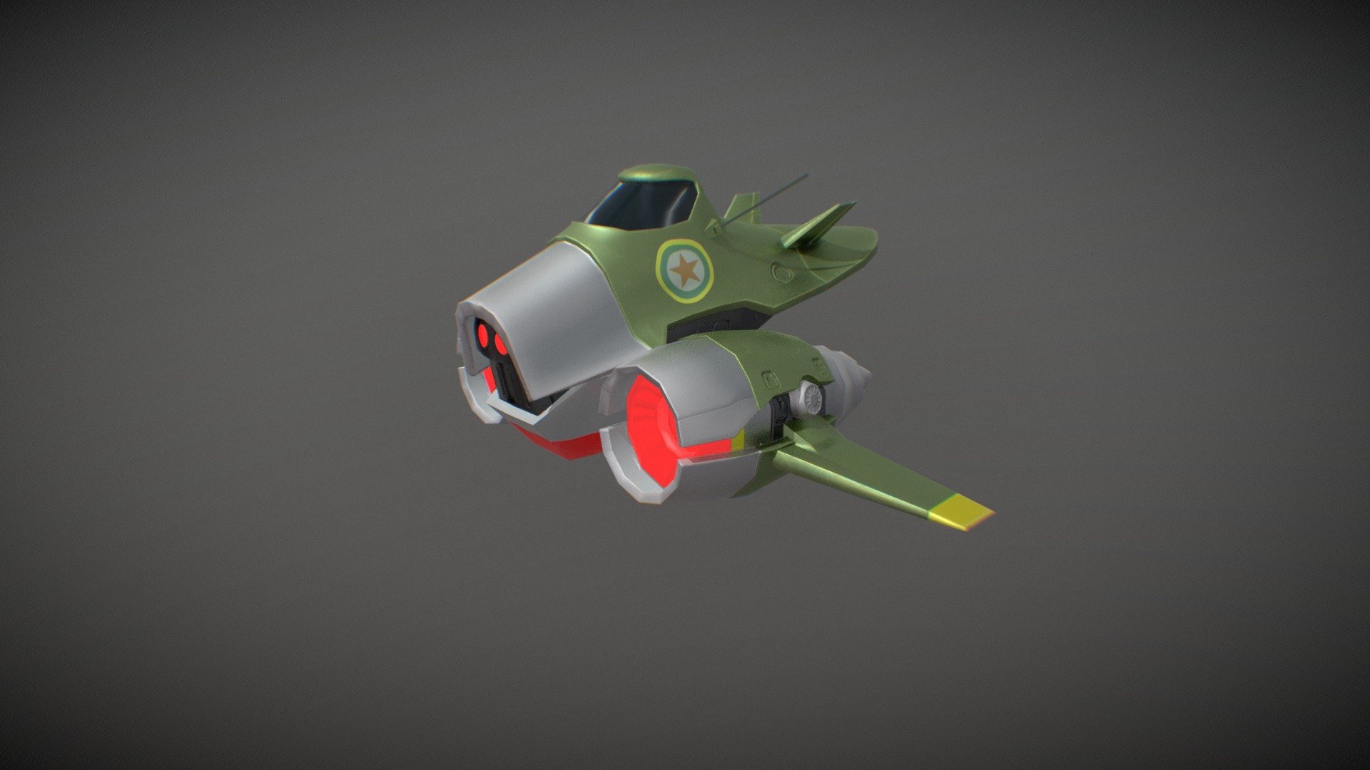 Space Ship - 3D model by Lundi CG Art (@DeonCoke) [ea4169a] - Sketchfab