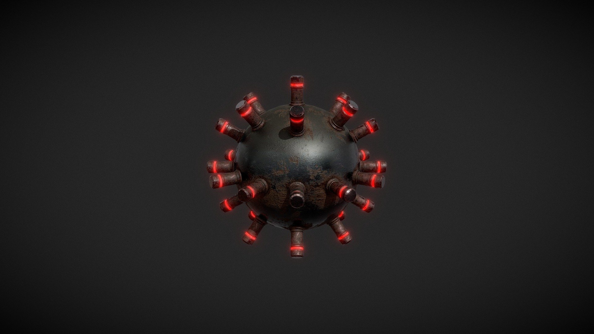 depth charge - Buy Royalty Free 3D model by leonidas10009 [ea41f7f ...
