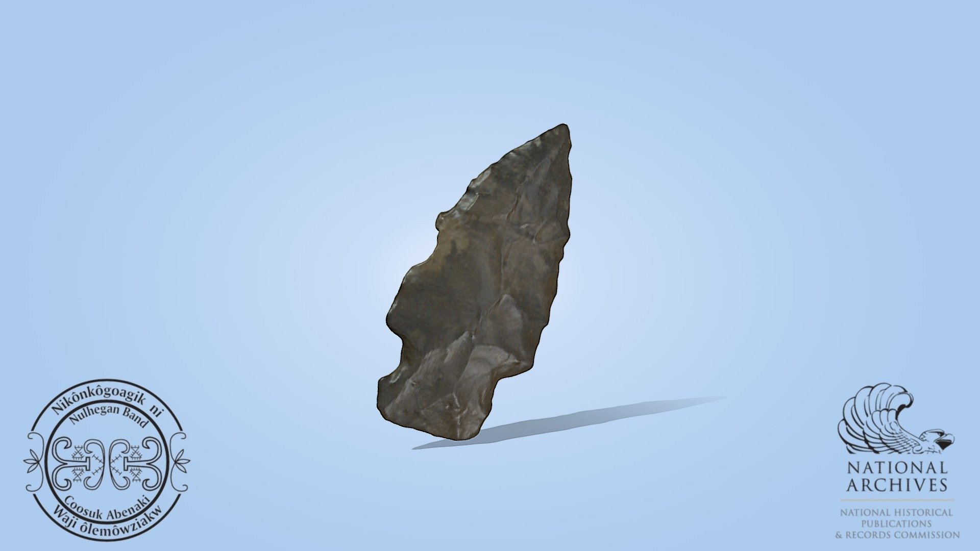 Point, Onondaga Chert - 3D model by Abenaki Helping Abenaki ...