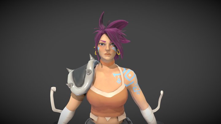 The Tamer of Spells 3D Model