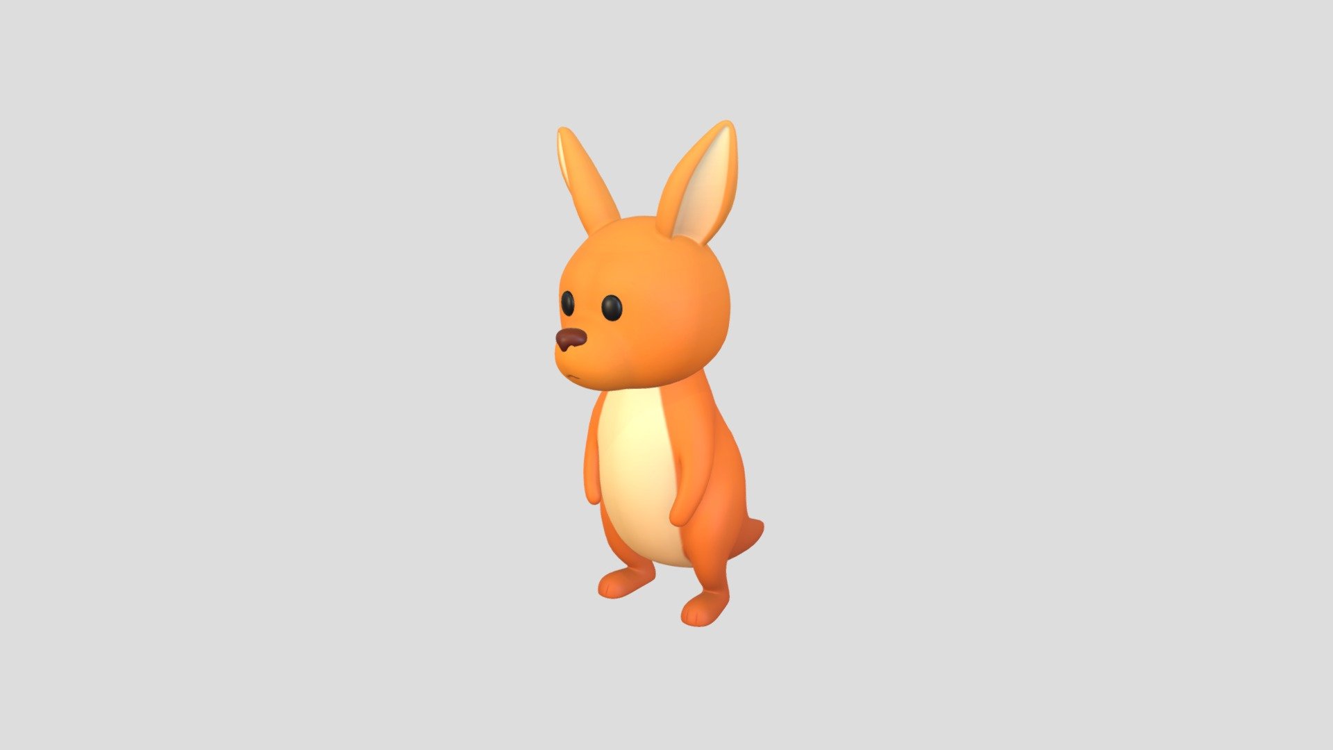 Character313 Kangaroo Buy Royalty Free 3d Model By Balucg [ea44634