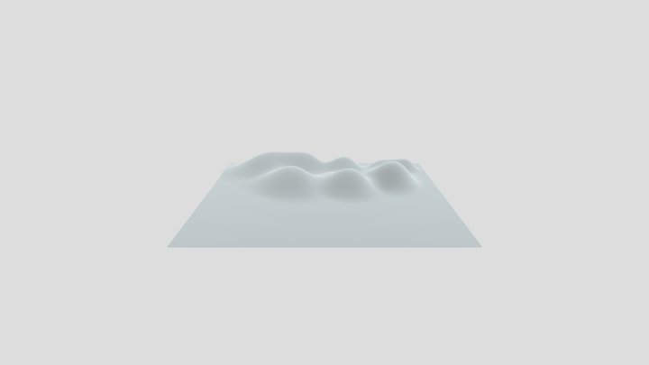 Desert (Dave And The Giant Pickle) 3D Model