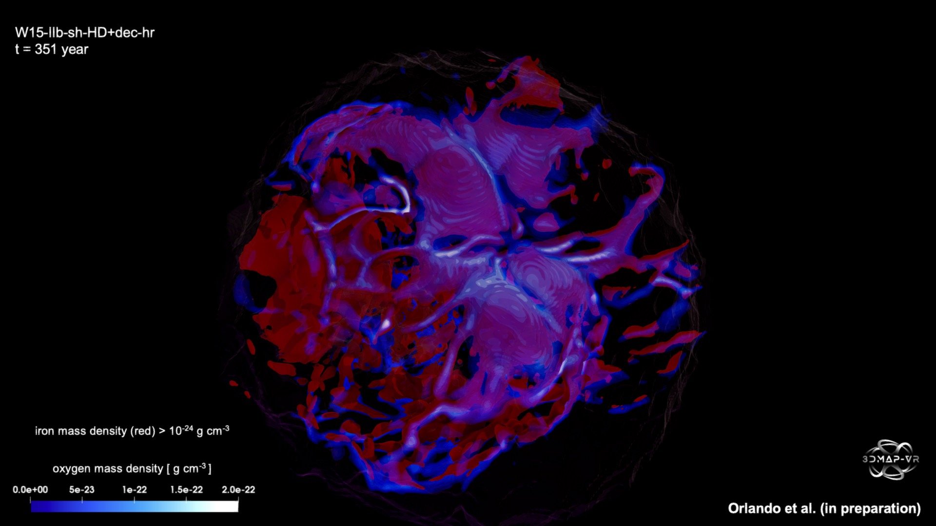 A Network of Ejecta Filaments in Cassiopeia A - 3D model by Salvatore ...