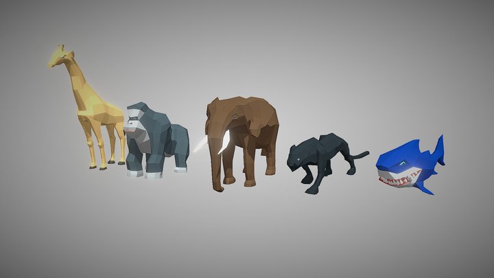 Animals 3D Model