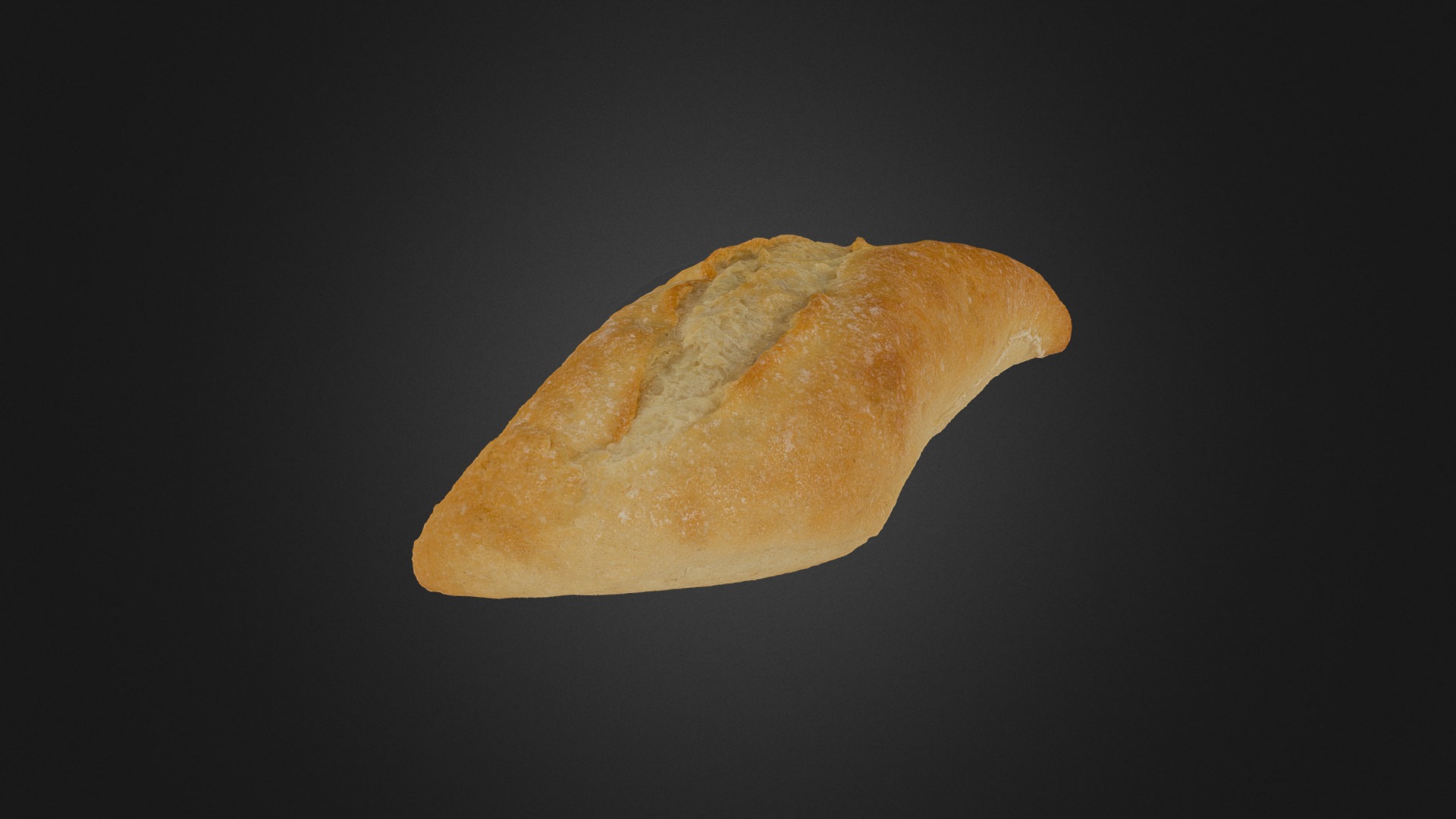 3D model Bread – Throwback 2016 - This is a 3D model of the Bread - Throwback 2016. The 3D model is about a piece of food.