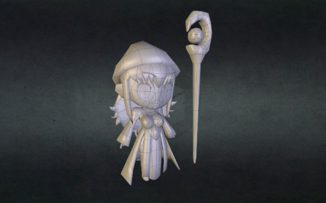 Ember Mage 3D Model
