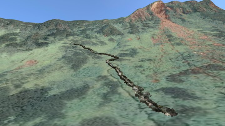 40 三段山分岐→三段山(3/11) 2025.9 – Free 3D Model STL