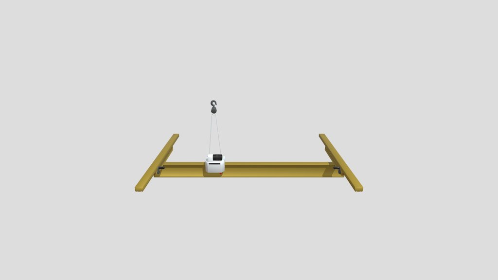 model Overhead Crane
