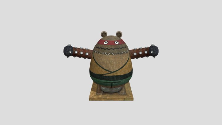 Kung Fu Panda - Dummy – Free 3D Model STL