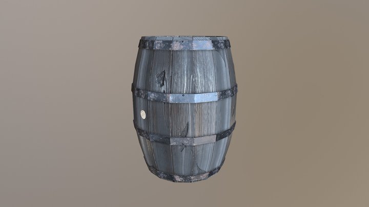 Barrel Thing 3D Model