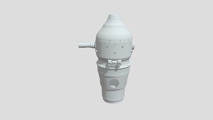 IG11 Droid Head Final 3D Model