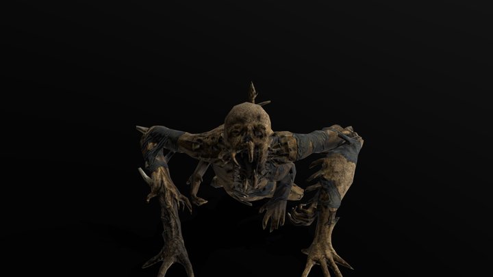 Dead Space 3 Leaper 3D Model 3D Model