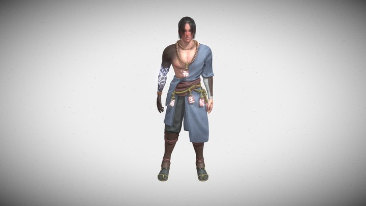 Hiroshi 3D Model