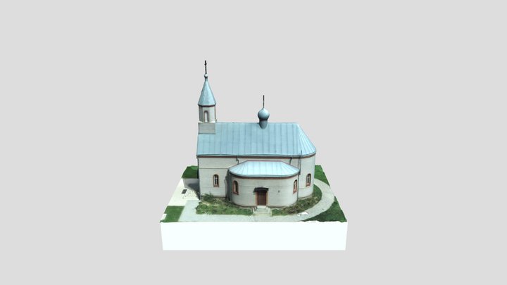 Pokrovskaya church 3D Model