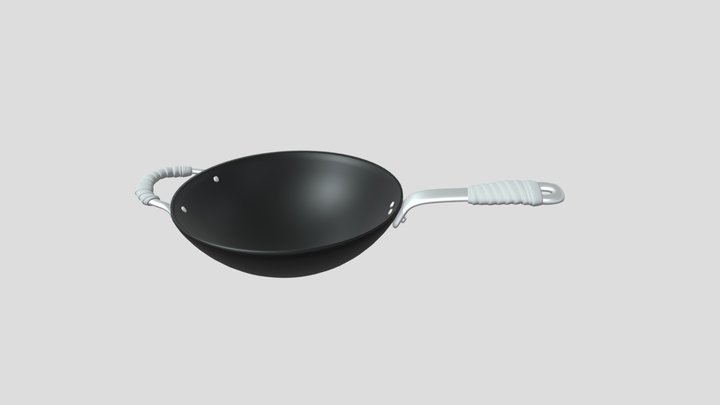 炒鍋(Wok) 3D Model