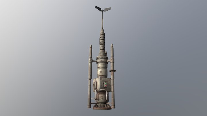 Tatooine Moisture Vaporator 3D Model