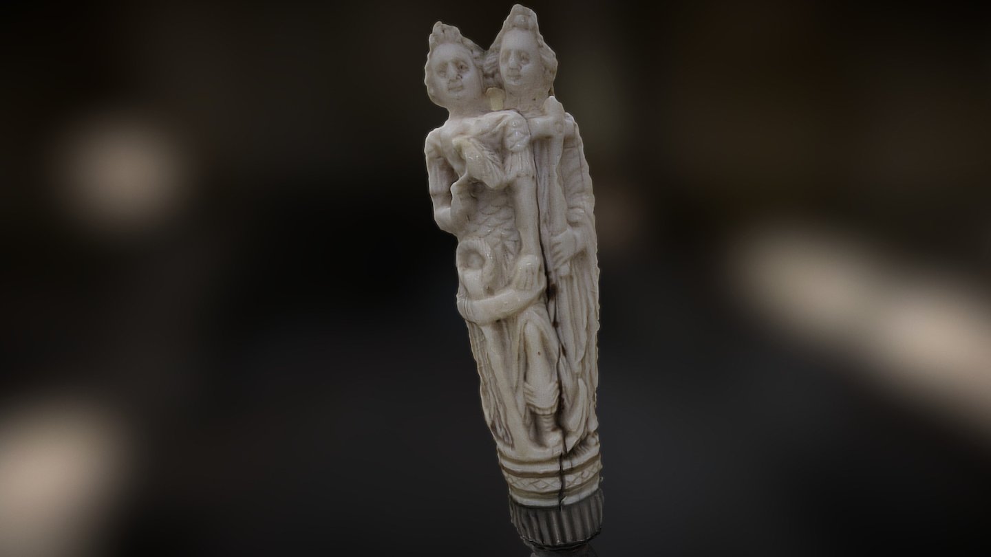 Ivory knife handle Download Free 3D model by Emotions3D