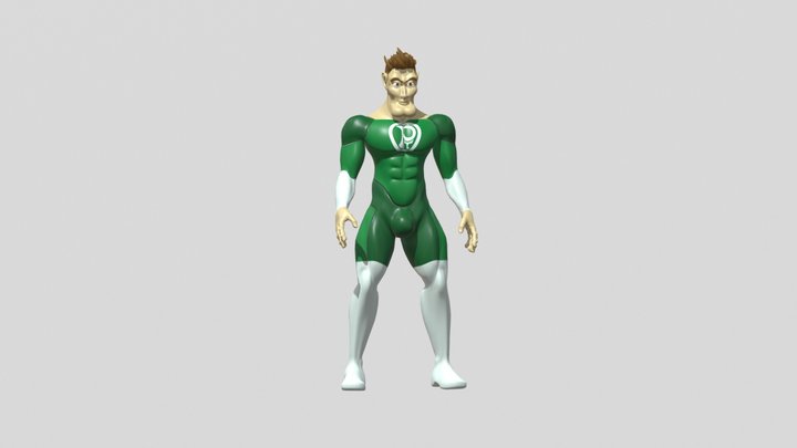 Super Pete 3D Model