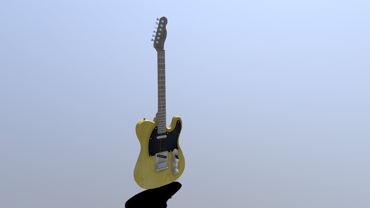 Fender Squier Telecaster 3D Model