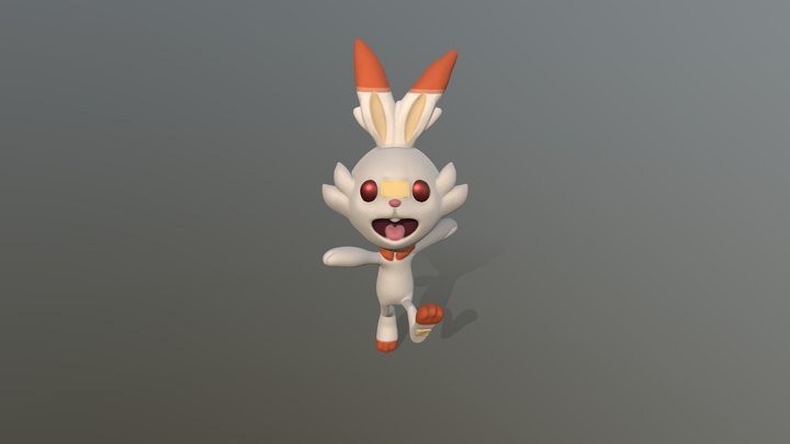 Team Scorbunny 3D Model