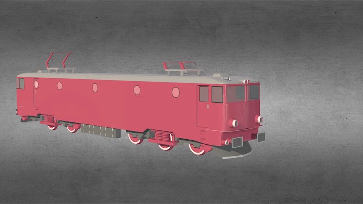Locomotive draft 01 3D Model
