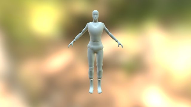Character Concept 3D Model