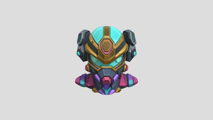 Helmet Futurist Shield v2