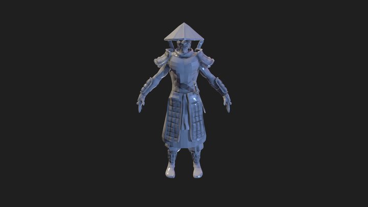 W9053051_OrganicForms_SamuraiLegolas 3D Model