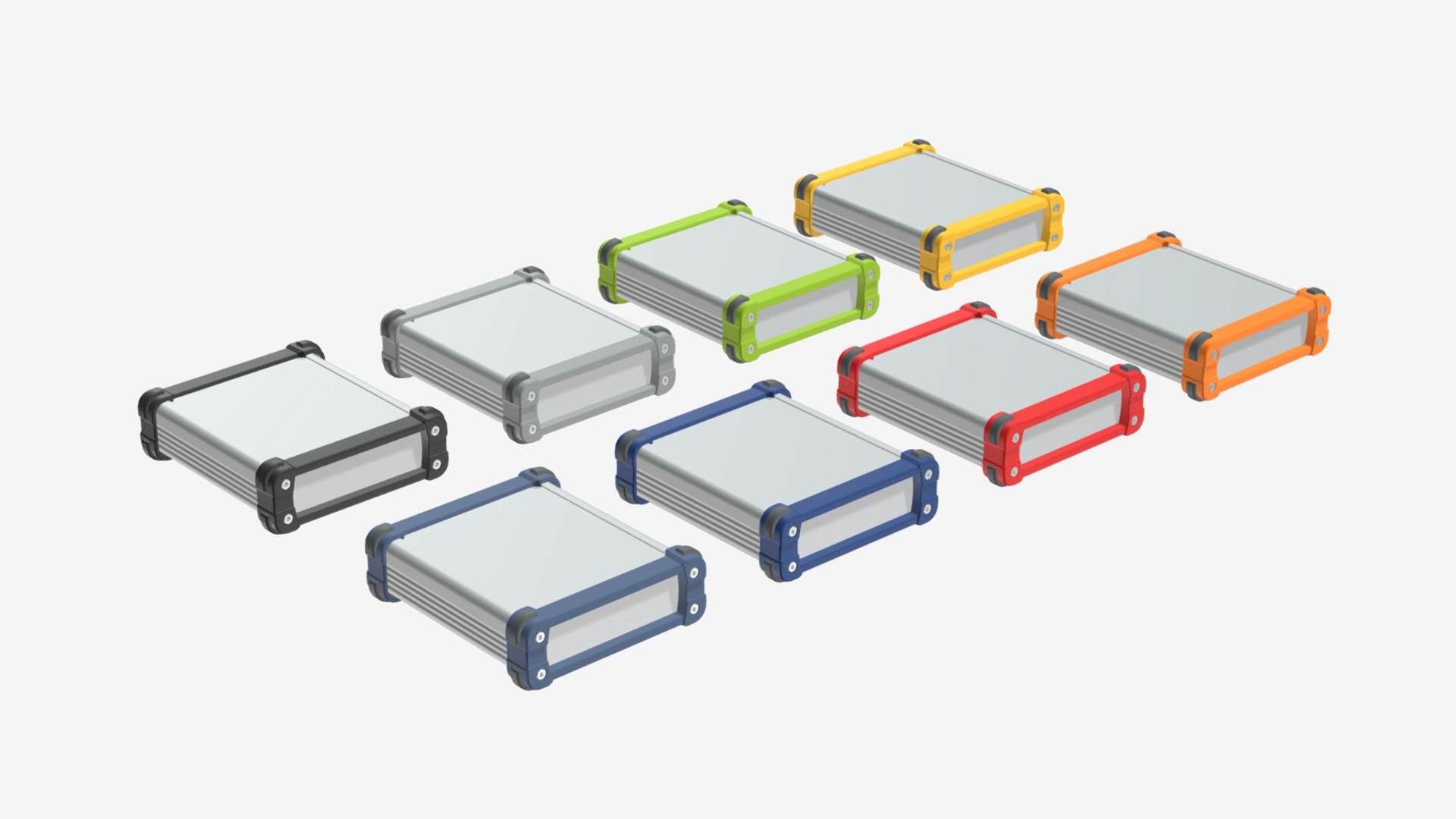 EMC SHIELDING ENCLOSURE - 8 color types - 3D model by takachitec5 ...