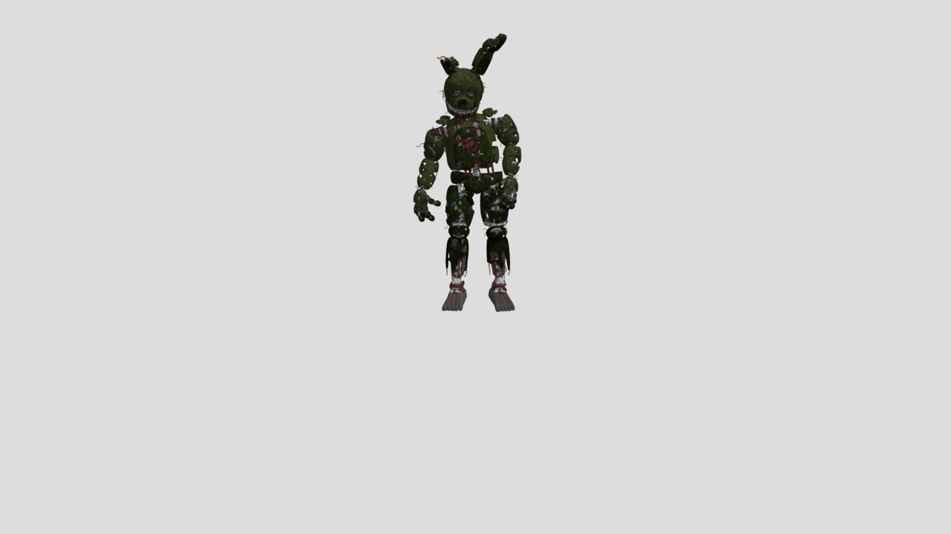 Springtrap - Download Free 3D Model By Dwall8611 [ea4f9ee] - Sketchfab