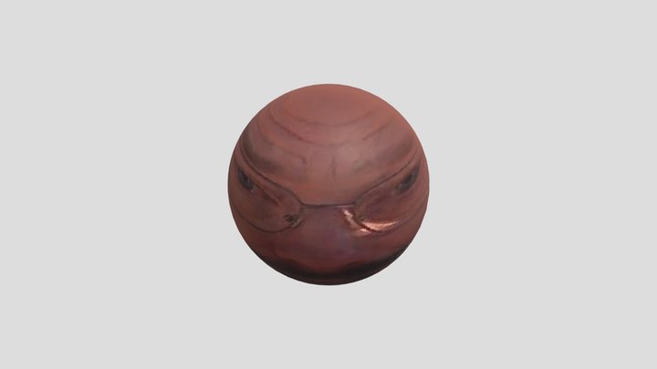 Walter White Ball 3D Model
