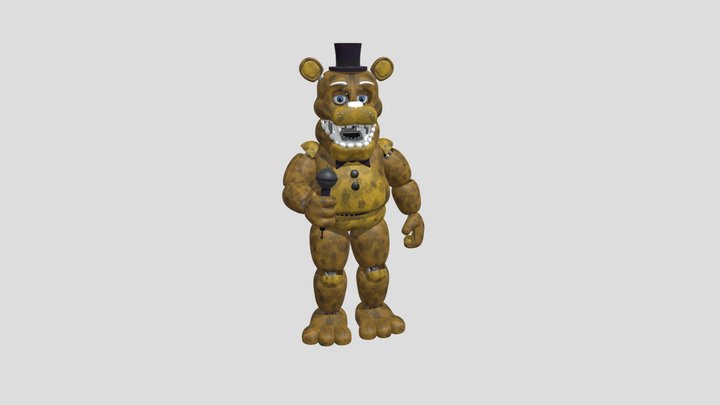 Fredbear 3D Model