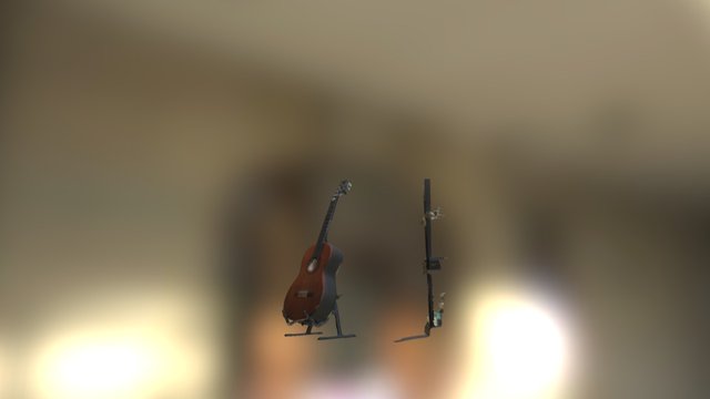 Guitar Model 3D Model