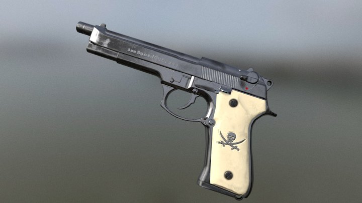 M92 Cutlass 3D Model