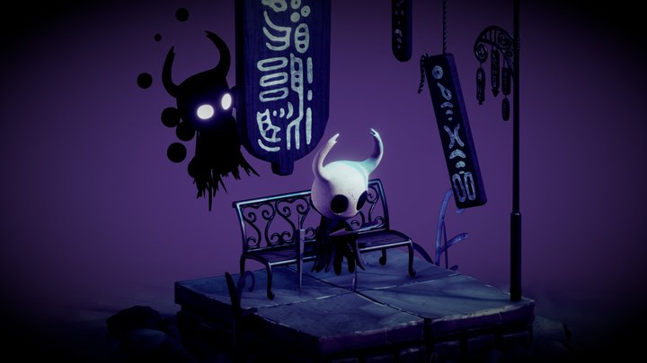 Hollow Knight 3D Model